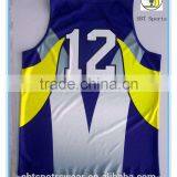 Sublimation 100% Polyester Basketball Singlet thumbnail-1