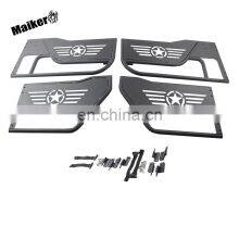 4x4 Half Door 4 Doors With Rearview Mirror for Jeep Wrangler JK Car Parts Tubular Doors