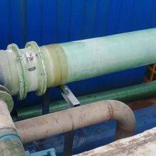 Fiberglass Reinforced Pipe Smooth Surface Construction Glass Piping Systems