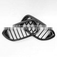 Real Carbon Fiber Grill for BMW G30 G38 Single Slat Line Front Kidney Grille for BMW 5 Series 2017-2020 thumbnail-4