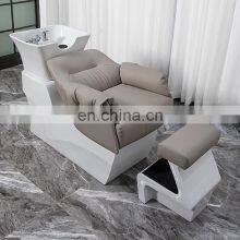 Half Rating Barber Shampoo Bed Massage Bed Ceramic Basin Tool thumbnail-4