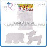 Mini Qute Kawaii DIY Ironing Hama Perler Beans 3D Jigsaw Pegboard Mould Building Block Educational Toy (Accept OEM) NO.CT0013A