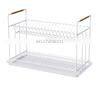 Multifunction 2 Tier Dish Rack Kitchen Organizer Sink Drying Rack thumbnail-3