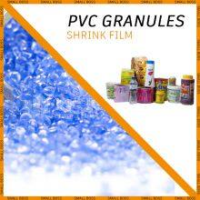 Plastic Granules High Quality Heat Shrink Sleeve Bottle Packaging Pvc Shrink Film Label Roll PVC Compound Pellets thumbnail-3