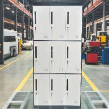 HN-43CD Colorful Steel Locker, 9 Door Metal Storage, Environment-friendly Powder Coating for Kindergarten Kids Room-Custom Color&Size thumbnail-3