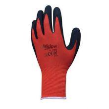 Yingkeer/enkerr Ms851262 Black Nitrile Frosted Dipped Red Polyester Wear-resistant Gloves thumbnail-3