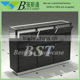 Fold Door Glass Wooden Watch Display Counter