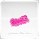 Plastic Horse Curry Comb/bone-shaped/horse Grooming thumbnail-2