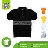 High quality black polo t shirt factory manufacturing companies