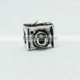 Wholesale 2015 New Style Camera Shape DIY Anti-silver Creative Bracelets Accessories Metal Zinc Alloy Beads With Holes thumbnail-2
