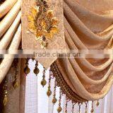 European Luxury Living Room Upscale Gympie Jacquard Curtains thumbnail-2