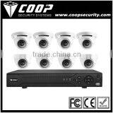 Indoor Home Security Dome Camera Real Time HD CVI DVR 1080P HD-CVI Kits 2MP System