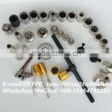 common rail fuel injection repair part and auto injector repair machine,injector assemble and disassemble tools 38PCS
