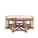 2015 New Design Luxury Antique Amercian Style Furniture Living Room Solid Wood Hand Carved Sofa Design Furniture Sets Quality Choice thumbnail-3