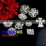 Zinc Alloy Crystal Stone Brooch, Crystal Rhinestone Strass Brooch Pins Wholesale for Wedding Dress thumbnail-1
