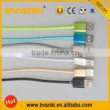 Top Selling Products 2015 Wholesale Nylon Braided USB Charger Cable for Android Mobile Nylon Braided Micro USB Data Cable thumbnail-4