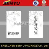 Recycled Material, Apparel Industry Use Paper Hangtag Labels Design With Hole thumbnail-4
