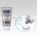 Face Cleanser For Men Mattle Coating Round Plastic Tube With Special Flip-top Cap