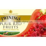 Black Scented Tea Twinings Four Red Fruits