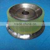 Manufacture Custom Made 65-90A Polyurethane Coater pu Cable Pulling Rollers thumbnail-2