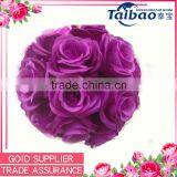 Factory Direct Home Decoration Purple Decoration Flower Ball thumbnail-1