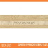 Wooden surface glazed room flooring ceramic antique plane tile Fujian China