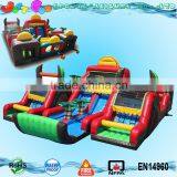 Blue Lagoon Adults and Kids Inflatable Obstacle Course for Sale Supplier's Choice