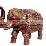 Brass Elephant 16"