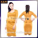 New Basque Office Dress Women's Dress Business Casual Dress thumbnail-1