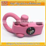 Yukai Metal Alloy Colorful Adjustable Shackle Clasp for Paracord Bracelet thumbnail-1