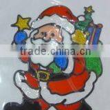 Hot-selling Waterproof Santa Sticker,Christmas Wall Sticker thumbnail-1