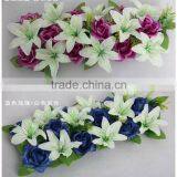Factory Directly High Quality Decorative Artificial Flower Panel Wall thumbnail-2