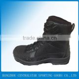 black high ankle military winter boots lace upHW-016