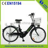 Factory Price Single Speed Electric Bicycle 24 Inch thumbnail-2