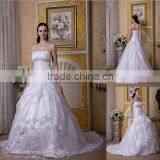 Ball Gown Design Stomacher Design Court Train Wedding Dress XYY-100 thumbnail-1