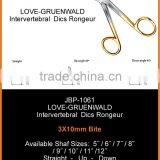 Love Gruenwald Intervertebral Disc Rongeur, Ivd Rongeurs, Spinal Instruments, Orthopaedic Instruments