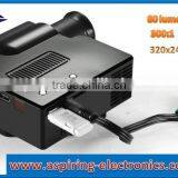 80 Lumens Mini Portable LED Projector Lowest Price Mini Led Projector