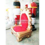 2016 Fibreglass Christmas Figure Decoration/nutcracker/santa Chair thumbnail-1