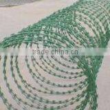 Chinese Supplier BTO-28 Good Quality PVC Razor Barbed Wire for Protection