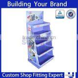 Unique Design Supermarket Promotion Item Floor Stand Display Bins thumbnail-3