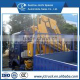 SINO HOWO 5T armhook tractor lift truck,truck with crane 5-10ton truck cranes for sale