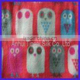 Polyester Spun Printed Fleece Fabric