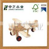 Made in China Cheap OEM Eco-friendly Handmade Educational Wooden Airplane Toys thumbnail-5