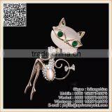 Simple Chic Wedding Jewelry Royal Crystal Flower Brooch For Women thumbnail-3