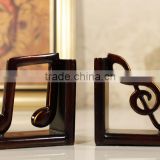 Modern resin musical note bookends decoration