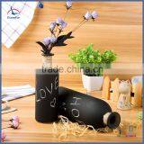 Chalkboard Flower Vase Glass High Quality Decorative Glass Vase thumbnail-5