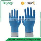 Disposable Clear and Blue Color Medical Vinyl Glove / Pvc Glove thumbnail-2