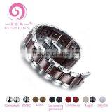 Negative Ion Infrared Germanium Tourmaline Health Energy Zircon Bio Magnetic Tungsten Bracelets thumbnail-3