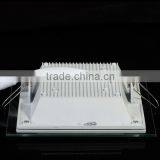 SMD5630 AC85-265V High Brightness Ceiling Recessed Lamps LED Panel Downlight Square Glass Panel Lights thumbnail-4