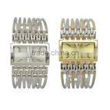 New Models Exclusive Design Square Case Big Bracelet Band Watch Stainless Steel Back Women thumbnail-5